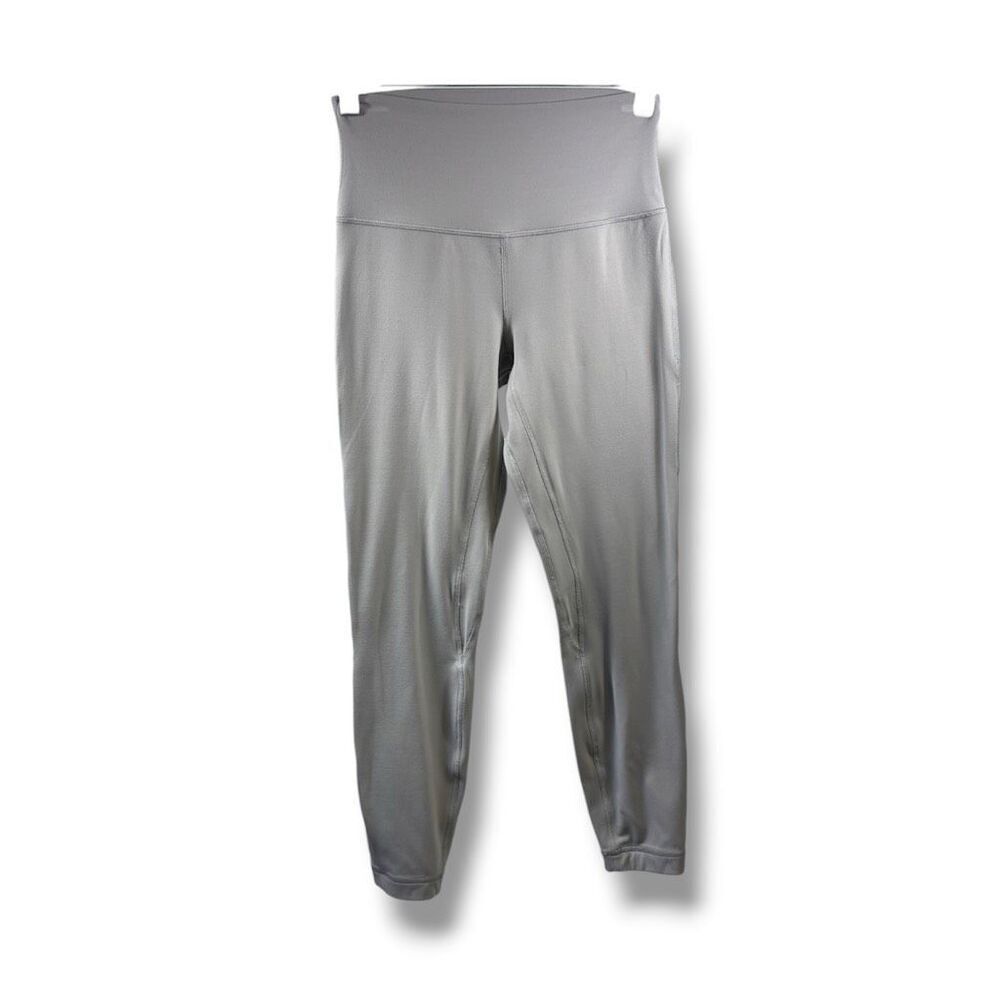 Lululemon Double Lined Align High Wasited 25â in Rhino Gray Size 6